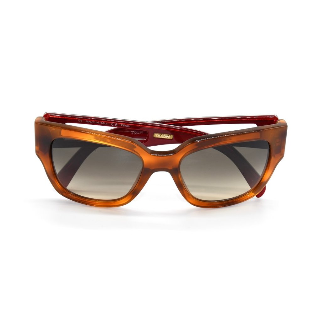 Fendi Blonde Havana Brown Gradient Sunglasses - Picture 7 of 7